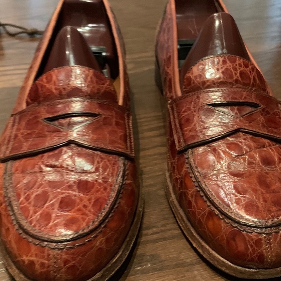 Crocodile Men's Dress Shoes - Picture 5 of 11